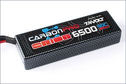Team Orion LiPo Carbon Pro 6500 mAh 90C 7.4V Deans konektory - kliknte pro vt nhled