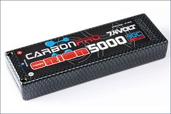 Team Orion LiPo Carbon Pro 5000 mAh 90C 7.4V - kliknte pro vt nhled