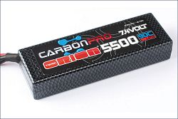 Team Orion LiPo Carbon Pro 5500 mAh 90C 7.4V Deans konektory - kliknte pro vt nhled
