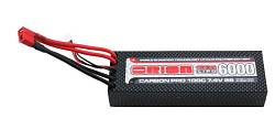 Team Orion LiPo Carbon Pro 6000 mAh 100C 7.4V Deans - kliknte pro vt nhled