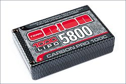 Team Orion LiPo Carbon Pro 5800 mAh 100C 7.4V Saddle Block - kliknte pro vt nhled